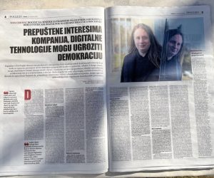 MEDIA SPOTLIGHT: Ivan Cerovac on Digital Technologies and Their Threat to Democracy